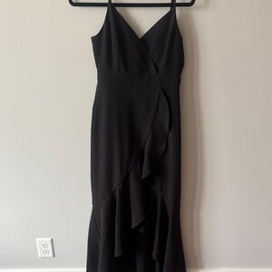 Laundry By Shelli Segal Black High Low Dress